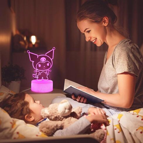 Sunduck Pink Kawaii Night Light مع السيطرة على الحبال- ديكور غرفة حالم لطيف ، عيد ميلاد مثالي/هدية عيد الميلاد للأطفال ، هدية عطلة فريدة من نوعها in Saudi Arabia