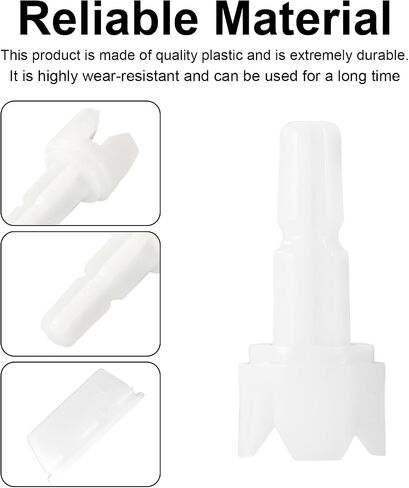 4pcs قطع الغيار بديلة متوافقة مع Baby Brezza FRP0046 Formula Pro Advanced و Axle STEM و Silicone Scraper Exclostories for Formula Maker in Saudi Arabia