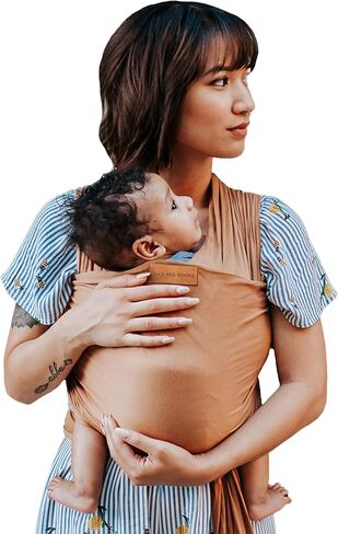 Ezra Baby Wrap - Carrier Lightweight Baby - Merlot Red- أفضل غلاف طفل للأطفال حديثي الولادة من 0-18 شهر in Saudi Arabia