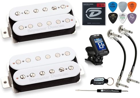 Seymour Duncan Hot Rodded Humbucker Set Matched SH-2n Jazz SH-4 JB Guitar Pickup Tonebird Bundle (Black) in Kuwait