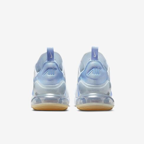 Nike Air Max 270 Women's Shoes (White/Blue Tint/Gum Light Brown/Aluminum) in Saudi Arabia