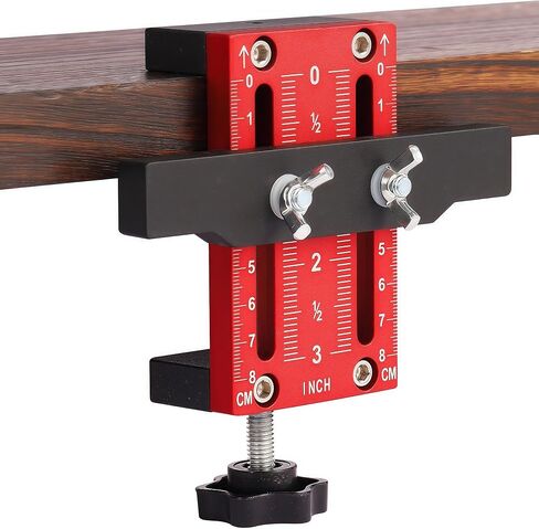 Cabinet Door Mounting Jig, Cabinet Door Installation Jig, Adjustable Cabinet Door Installation Positioner, Cabinet Installation Tools for Installing Frameless or Face Frame in Saudi Arabia
