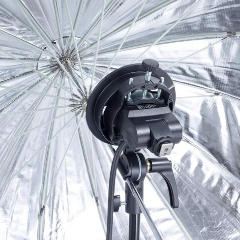 Godox EC200 II Extension Flash Head 200W لـ AD200Pro II Pocket Flash - 2M كابل تمديد ، حذاء بارد معدني و 1/4 بوصة ملولبة ، مثالي للتصوير في الهواء الطلق والاستوديوهات in Saudi Arabia