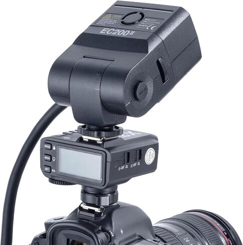 Godox EC200 II Extension Flash Head 200W لـ AD200Pro II Pocket Flash - 2M كابل تمديد ، حذاء بارد معدني و 1/4 بوصة ملولبة ، مثالي للتصوير في الهواء الطلق والاستوديوهات in Saudi Arabia