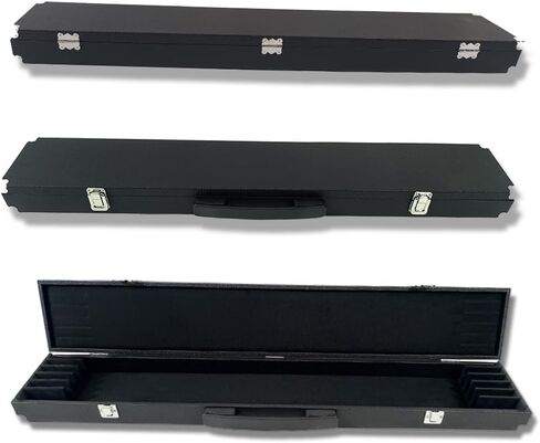 Yinfente Violin Cello Bow Case Hard Case Bow Bag Hold 6 pcs bows Wood Body Two Lock Carry Bows in Saudi Arabia