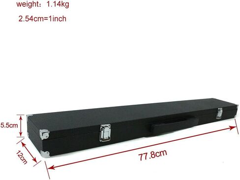 Yinfente Violin Cello Bow Case Hard Case Bow Bag Hold 6 pcs bows Wood Body Two Lock Carry Bows in Saudi Arabia