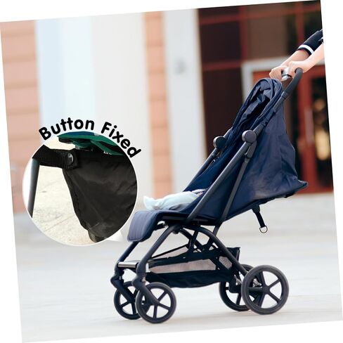 حقيبة تخزين عربة Toyandona Stroller منظم متعدد الاستخدامات للمناشف حفاضات عناصر التسوق بديلة السلة السفلية لكراسي دفع مساحة كبيرة للضروريات in Kuwait