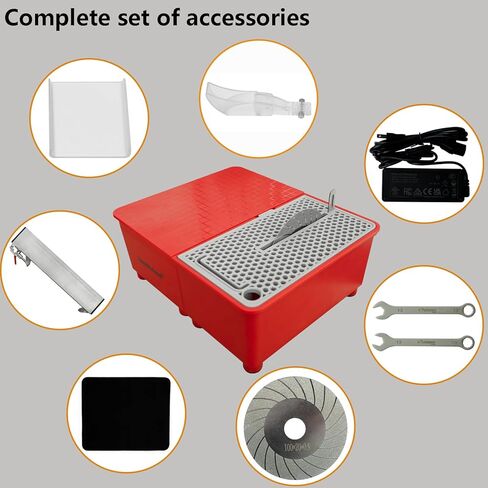 Electric Bottle Cutter, DIY Machine for Cutting Wine, Beer, Liquor, Whiskey, Alcohol, Champagne, Materials Cutter Trim Saw - Rock, Stone, Glass Cutting, Trimming, Sawing Machine in Saudi Arabia