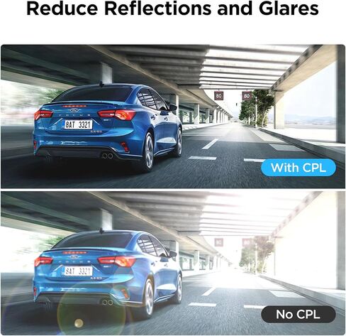 VIOFO CPL-600 Filter, Anti-Glare Circular Polarizing Lens for A329S Rear Camera in Saudi Arabia