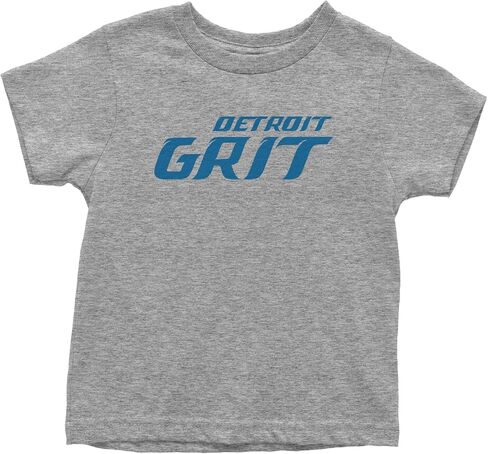 Detroit Grit Football Toddler T-Shirt, Soft Cotton in Saudi Arabia