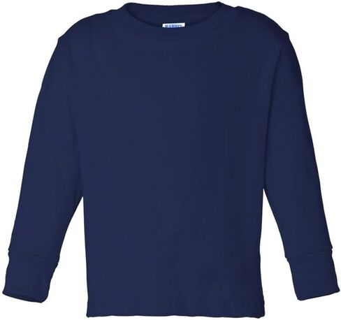 Rabbit Skins Toddler Toddler Long Sleeve T-Shirt (Assorted Colors) in Saudi Arabia
