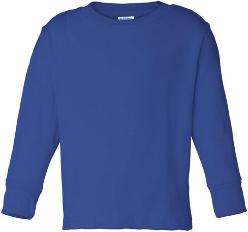 Rabbit Skins Toddler Toddler Long Sleeve T-Shirt (Assorted Colors) in Saudi Arabia