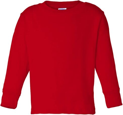 Rabbit Skins Toddler Toddler Long Sleeve T-Shirt (Assorted Colors) in Saudi Arabia