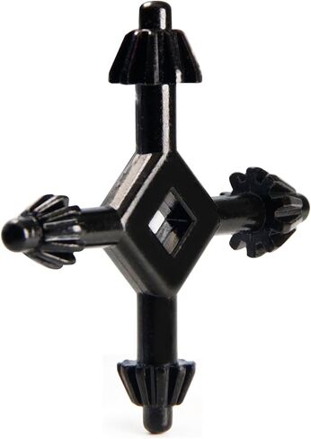4 في 1 وجع مفتاح Chuck Chuck ، 1/4 "3/8" 1/2 "5/8" مفتاح تشاك للضغط على الحفر ، خطيفة الحفر الكهربائية ، متوافقة مع Press Press & Power Tool chucks (Black) in Saudi Arabia