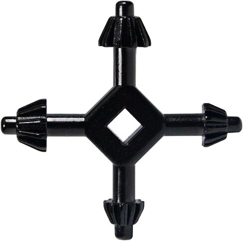 4 في 1 وجع مفتاح Chuck Chuck ، 1/4 "3/8" 1/2 "5/8" مفتاح تشاك للضغط على الحفر ، خطيفة الحفر الكهربائية ، متوافقة مع Press Press & Power Tool chucks (Black) in Saudi Arabia