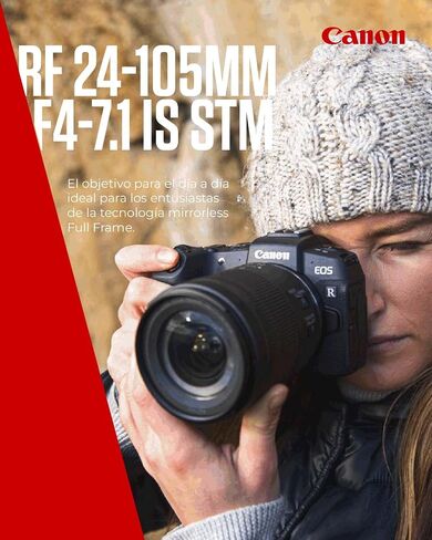 Canon RF 24-105mm F4-7.1 هو STM (4111C002) (متجدد) in Saudi Arabia