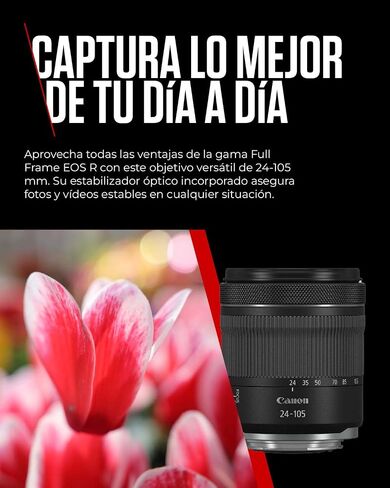 Canon RF 24-105mm F4-7.1 هو STM (4111C002) (متجدد) in Saudi Arabia