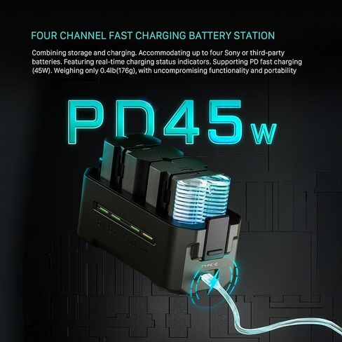 Tilta Portable Charging Station for NP-FZ100 w/ 2 Batteries in Saudi Arabia