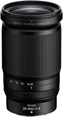 Nikon Nikkor Z 28-400mm F/4-8 VR عدسة ، حزمة مع مجموعة مرشح عدسة UV NXT 77MM in Saudi Arabia