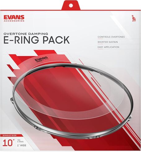 Evans 1 Inch E-Ring 10 Pack, 10 Inch in Saudi Arabia