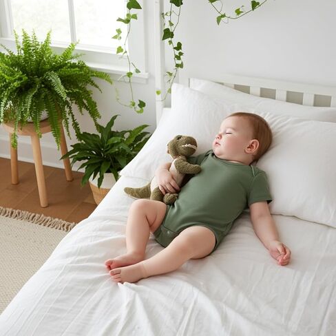 Patpat Baby Bodysuits SuperSoft Bamboo Viscose - أحذية قصيرة الأولاد والبنات - حزمة ملابس للجنسين الولادة حديثي الولادة in Kuwait