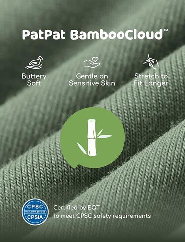 Patpat Baby Bodysuits SuperSoft Bamboo Viscose - أحذية قصيرة الأولاد والبنات - حزمة ملابس للجنسين الولادة حديثي الولادة in Kuwait