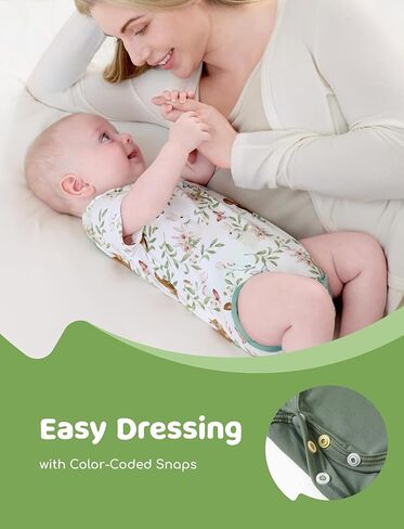 Patpat Baby Bodysuits SuperSoft Bamboo Viscose - أحذية قصيرة الأولاد والبنات - حزمة ملابس للجنسين الولادة حديثي الولادة in Kuwait