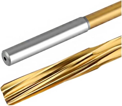 Cobalt Chucking Machine Reamer with Tian Plated H7 Spiral Helical Straight Shank Reamer 3-20mm for Stainless Steel Metal(5mm) in Saudi Arabia