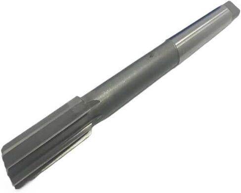 H8 W6542 HSS Taper Shank Machine Reamer 12-40mm, Morse Taper Shank for Machine Tool Chuck Hole Expansion and Precision Cutting(19mm H8) in Saudi Arabia