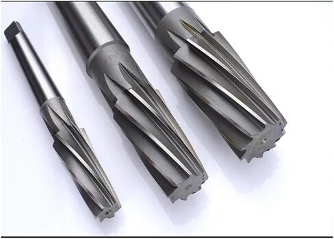 Morse Taper Reamer Tapered Chucking Reamers Reaming Rymer 1:10 Taper HSS Spiral Reamer High Speed ​​Steel Cutters Tolls (16mm) in Saudi Arabia