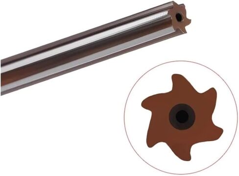 1: 50 Straight Groove Hand Reamer High Speed Steel Conical Pin Extended Reamers 3.0-16.0mm for Wood Aluminium Alloy(25mmX245mm) in Saudi Arabia