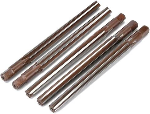 1: 50 Straight Groove Hand Reamer High Speed Steel Conical Pin Extended Reamers 3.0-16.0mm for Wood Aluminium Alloy(25mmX245mm) in Saudi Arabia