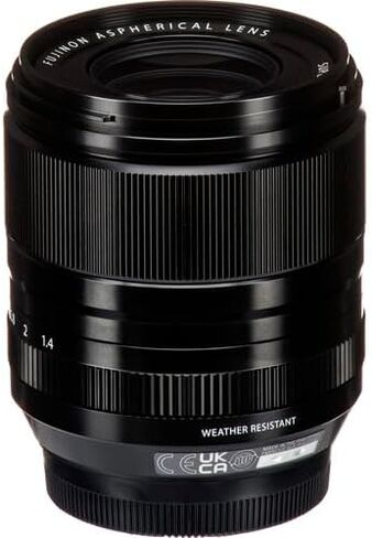 Fujifilm XF 33mm f/1.4 R LM WR Bunddle مع علبة العدسة الناعمة + بطاقة ذاكرة 32 جيجابايت + مجموعة مرشح 3 قطع ، حارس 58 مم + كاب + المزيد in Saudi Arabia
