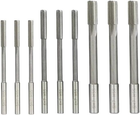 2.0-12mm HSS H7 Machine Reamer Set مستقيمة Milling Milling Tool Tool Tool Machine Cutter (10pcs 3-12mm set) in Saudi Arabia