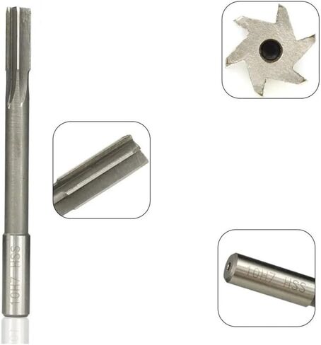 2.0-12mm HSS H7 Machine Reamer Set مستقيمة Milling Milling Tool Tool Tool Machine Cutter (10pcs 3-12mm set) in Saudi Arabia