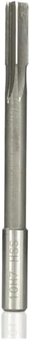 W6542 HSS Machine Tool Reamer H7, Straight Shank Chuck Machine Tool Reamer Straight Slot Reamer Milling Cutter(9.5mm H7) in Saudi Arabia