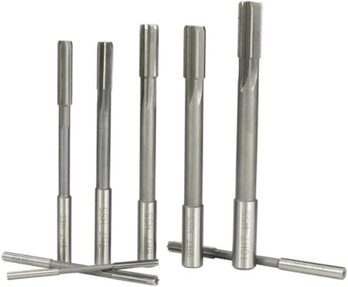 W6542 HSS Machine Tool Reamer H7, Straight Shank Chuck Machine Tool Reamer Straight Slot Reamer Milling Cutter(9.5mm H7) in Saudi Arabia