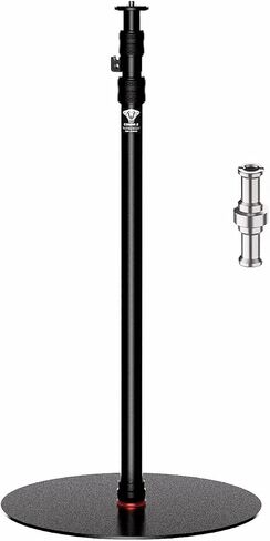IFOOTAGE RB-A400 Round Base Monopod, 79'' Aluminum Photography Light Stand Flat Base, Camera Tripod Stand for DSLR Camera, Light, Webcam, Live Streaming, Vlogging, Payload 10KG/22LBS (2 Pack) in Saudi Arabia