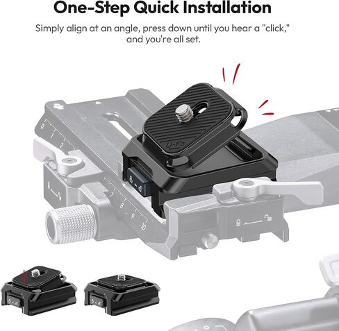 Ulanzi Uka Stabilizer Quick Kit مع لوحة QR ، متوافقة مع Rs 2 و Rs 3 و Rs 3 Pro و Rs 4 و Rs 4 Pro و Rs 4 Mini in Saudi Arabia