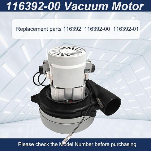 116392-00/116392-01 استبدال منفاخ المحرك المركزي للتفريغ للمنفذ الأميتيك ， 120V 2 مرحلتين 5.7 بوصة محرك مضخة كهربائية مضخة للركوب الفراغ ، ومحركات المتجر الشاغرة لأنظمة الفراغ المركزية in Kuwait