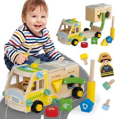 Loveland Wooden Recycling Truck Tuy Thank-Apart Truck Truck Truck in Kuwait