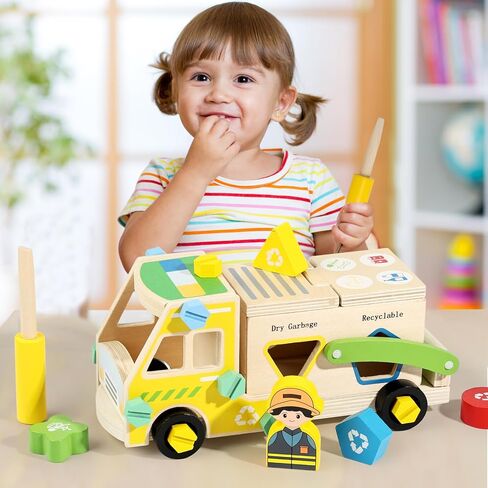 Loveland Wooden Recycling Truck Tuy Thank-Apart Truck Truck Truck in Kuwait