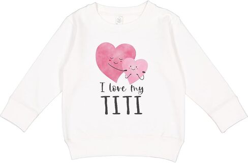 inktastic I Love My Titi Toddler Sweatshirt in Saudi Arabia