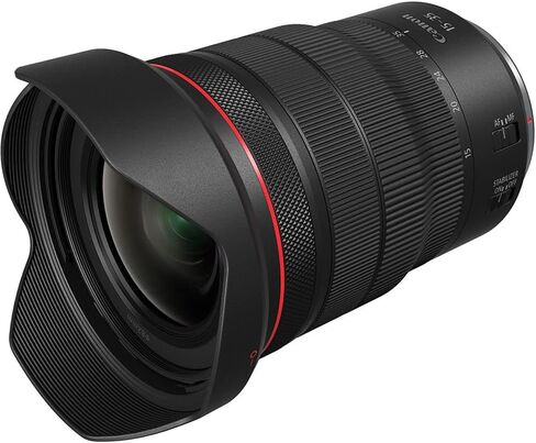 Canon RF 15-35mm f/2.8 L هو عدسة USM-تكبير سريع للغاية مع تثبيت الصور للفيديو وحفلات الزفاف والمناظر الطبيعية والداخلية (3682C002) + 64 جيجابايت بطاقة ذاكرة in Saudi Arabia
