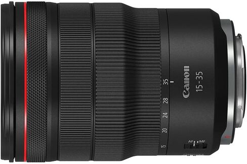 Canon RF 15-35mm f/2.8 L هو عدسة USM-تكبير سريع للغاية مع تثبيت الصور للفيديو وحفلات الزفاف والمناظر الطبيعية والداخلية (3682C002) + 64 جيجابايت بطاقة ذاكرة in Saudi Arabia