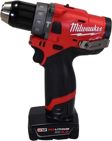 Milwaukee 2504-21XCC 12V Cordless 1/2" Hammer Drill Kit (Battery, Charger, Case) in Saudi Arabia