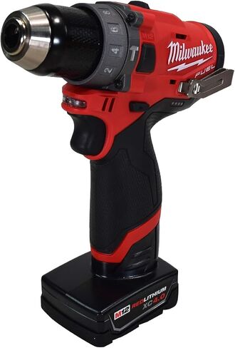 Milwaukee 2504-21XCC 12V Cordless 1/2" Hammer Drill Kit (Battery, Charger, Case) in Saudi Arabia