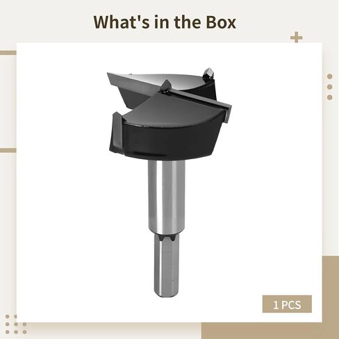 3-Inch Triple-Flute Carbide Drill Bit for Wood and Plastic, High-Density Board Hole Opener in Saudi Arabia