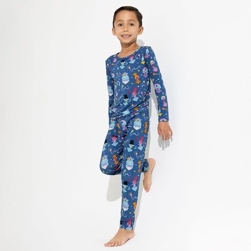 Bellabu Bear Casper Rayon من بيجامات الخيزران من قطعتين للبنين والبنات in Kuwait