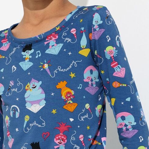 Bellabu Bear Casper Rayon من بيجامات الخيزران من قطعتين للبنين والبنات in Kuwait